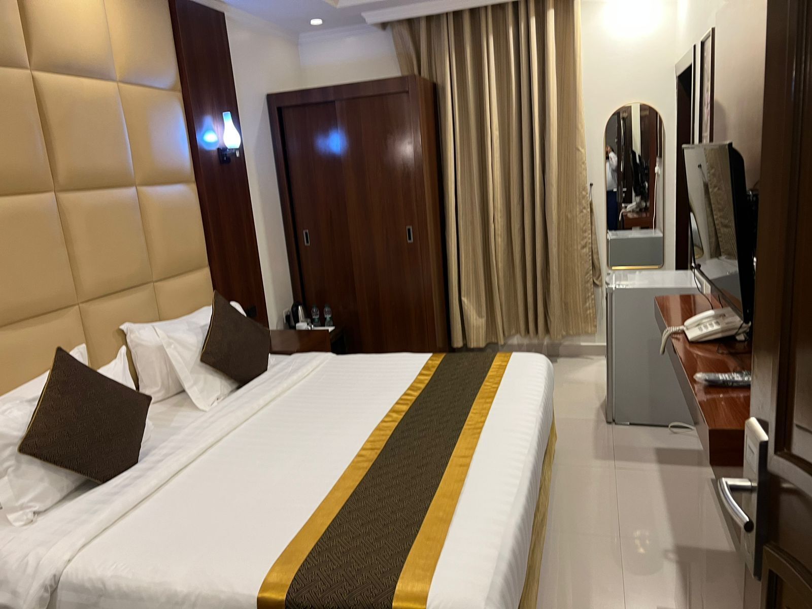 Studio Economy, quang cảnh thành phố | Két bảo mật tại phòng, phòng cách âm, bàn ủi/dụng cụ ủi quần áo 