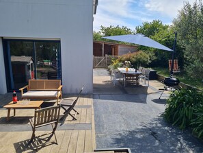 Outdoor dining - Heated swimming pool - House 8 pers - 500m from the beach (Saint-Cast-le-Guildo)