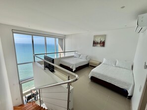 Bed sheets - Sky Duplex Floor 34 - Oceanfront - Cartagena | Rooftop Pool (Cartagena de Indias)