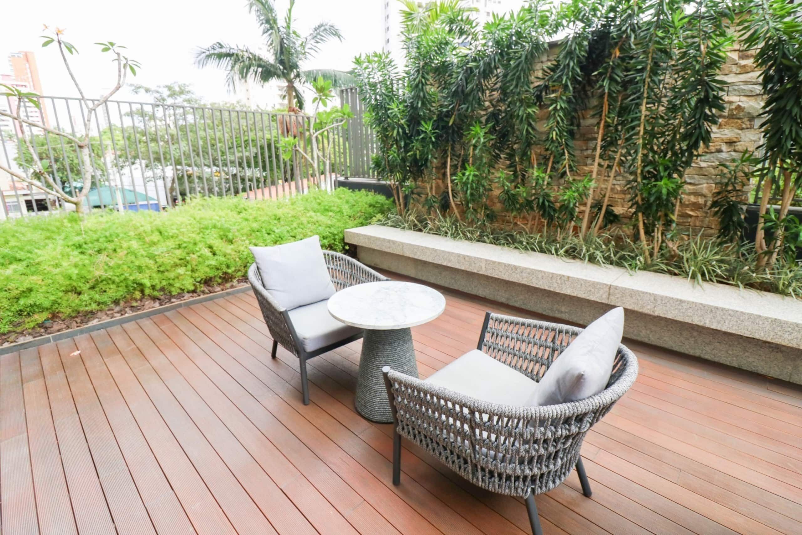 Basic-Apartment | Terrasse/Patio