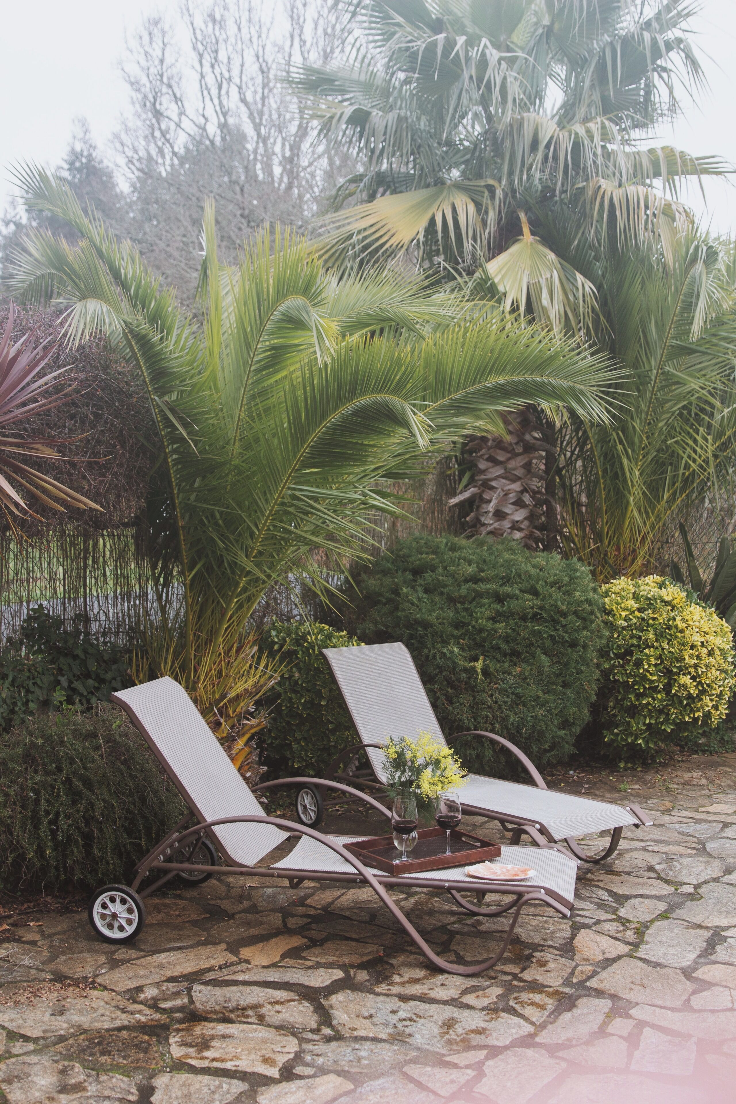 Terrace/patio. Casa Cabo Aráns - charm in the Galician countryside, with all the comforts.