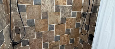 Towels, soap, toilet paper