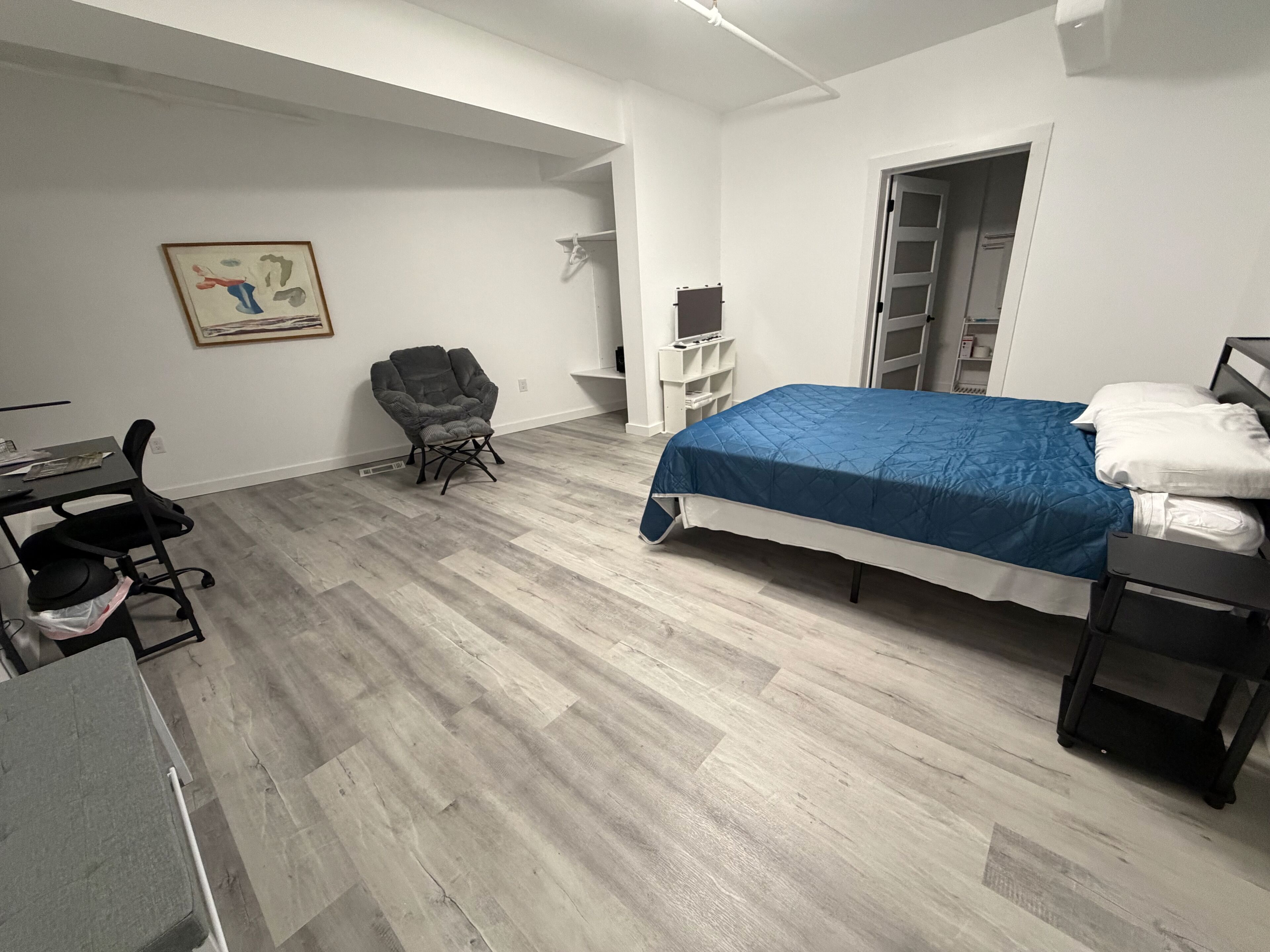 Standard Double Room, Park View | Desk, laptop workspace, WiFi (free), bed sheets