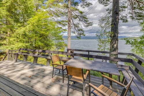 Squam Lake House - Lakeside With Private Dock and Float