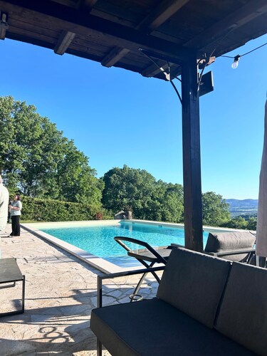 Villa with pool   InBorgo