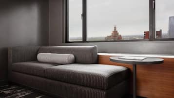 Habitación Deluxe doble | Zona de estar