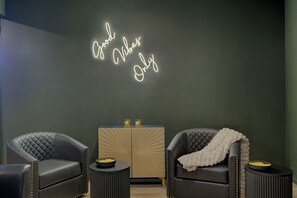 Interior - Brand New AFrame! Panoramic Mt Views, Hot Tub, Speakeasy, EV Charger (Florissant)