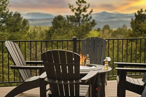 Property grounds - Brand New AFrame! Panoramic Mt Views, Hot Tub, Speakeasy, EV Charger (Florissant)