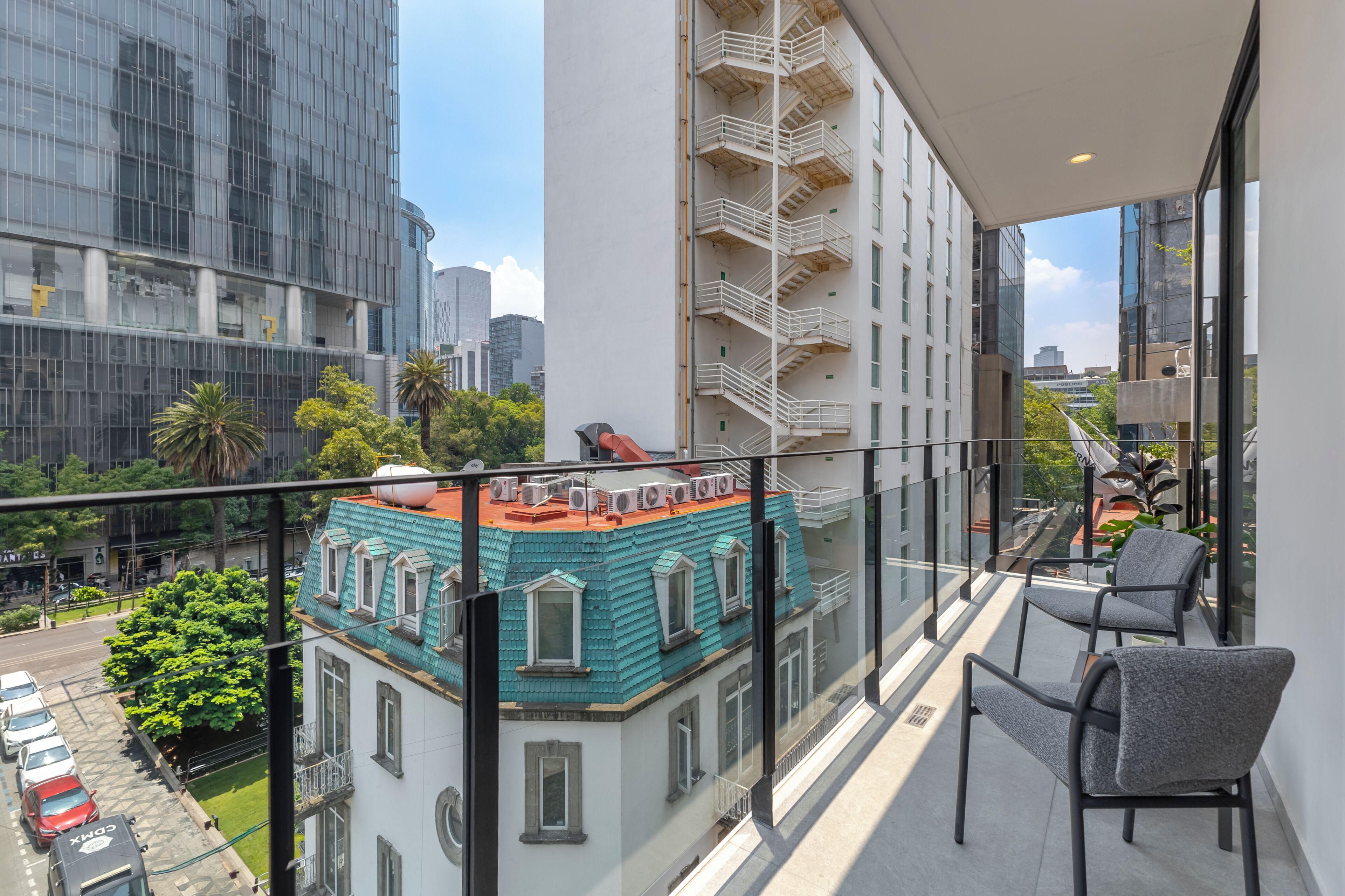 Premium Apartment, Balcony, City View | Property grounds