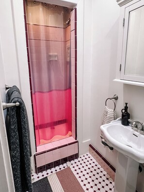 Shower, hair dryer, towels, soap - Eastside LA 3BR / 2BA with Yard + Fire Pit (Los Angeles)