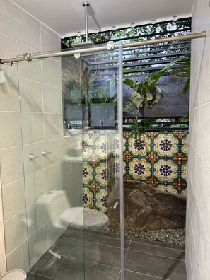 Towels, soap, toilet paper