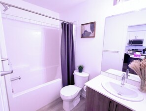 Handdoeken, zeep, toiletpapier