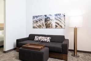 Living area - Jr Queen Suite | SpringHill Suites | Jamestown, Yorktown, Family Trips (Williamsburg)