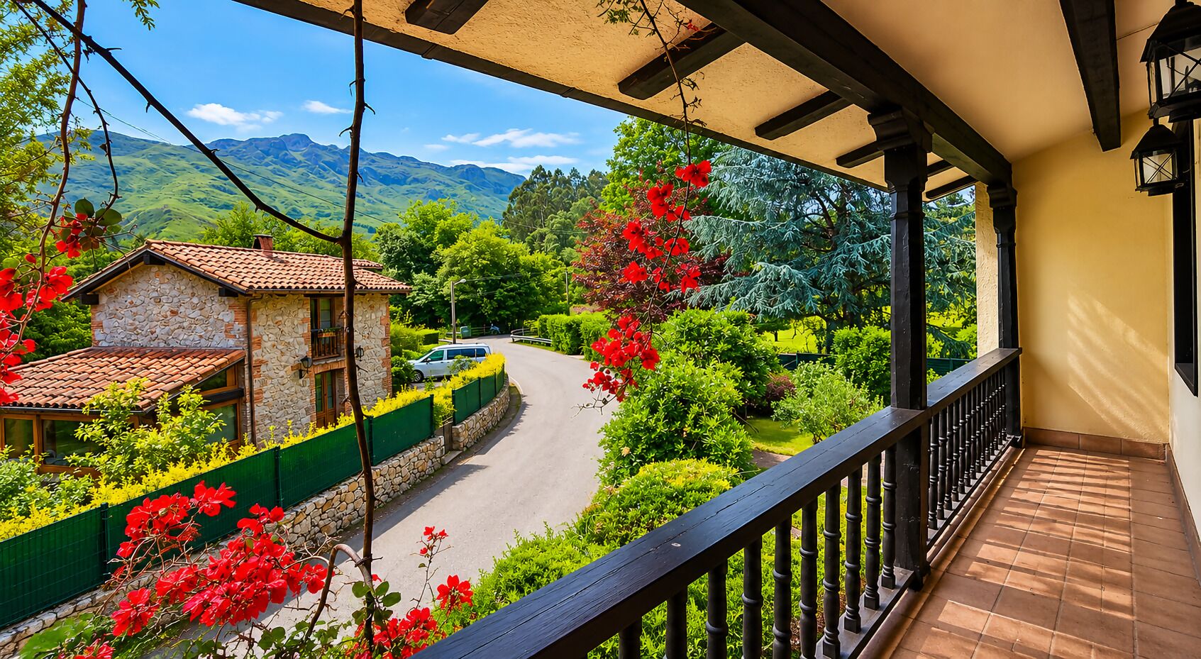Bird's eye view,Balcony/Terrace