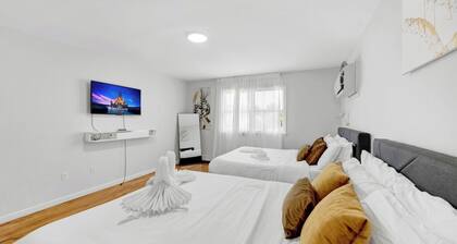 3BR Home • Game Room • Onsite Parking • Convenient NYC Access