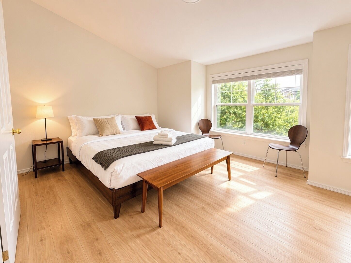 3 habitaciones, cuna de viaje, wifi gratis y ropa de cama 