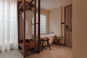 Economy-Doppelzimmer | Badezimmer