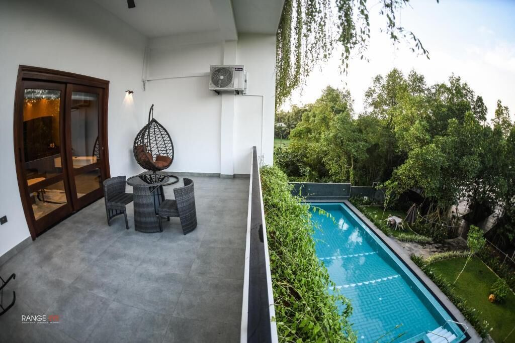 Superior Double Room, Balcony, River View | Pool | Outdoor pool