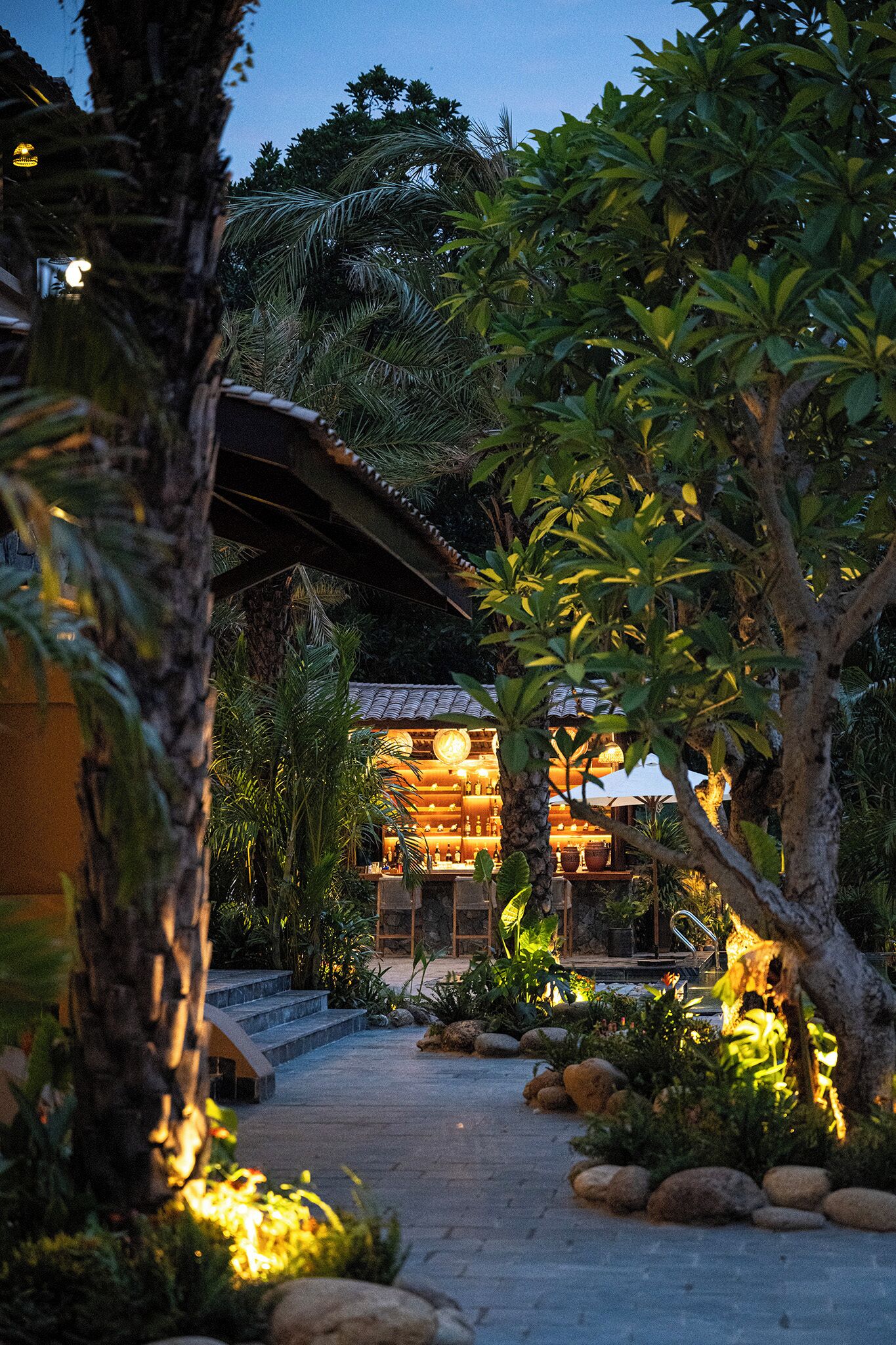 Swim-up bar