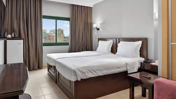 Deluxe Double or Twin Room, Mountain View | Desk, blackout drapes, iron/ironing board, free WiFi