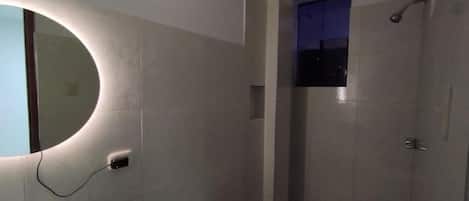 Standard Room, City View | Bathroom | Shower, towels, soap, toilet paper