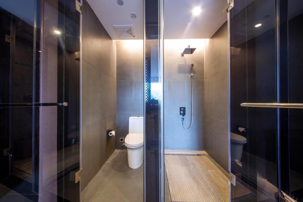 Deluxe Twin Room, Courtyard View | Bathroom