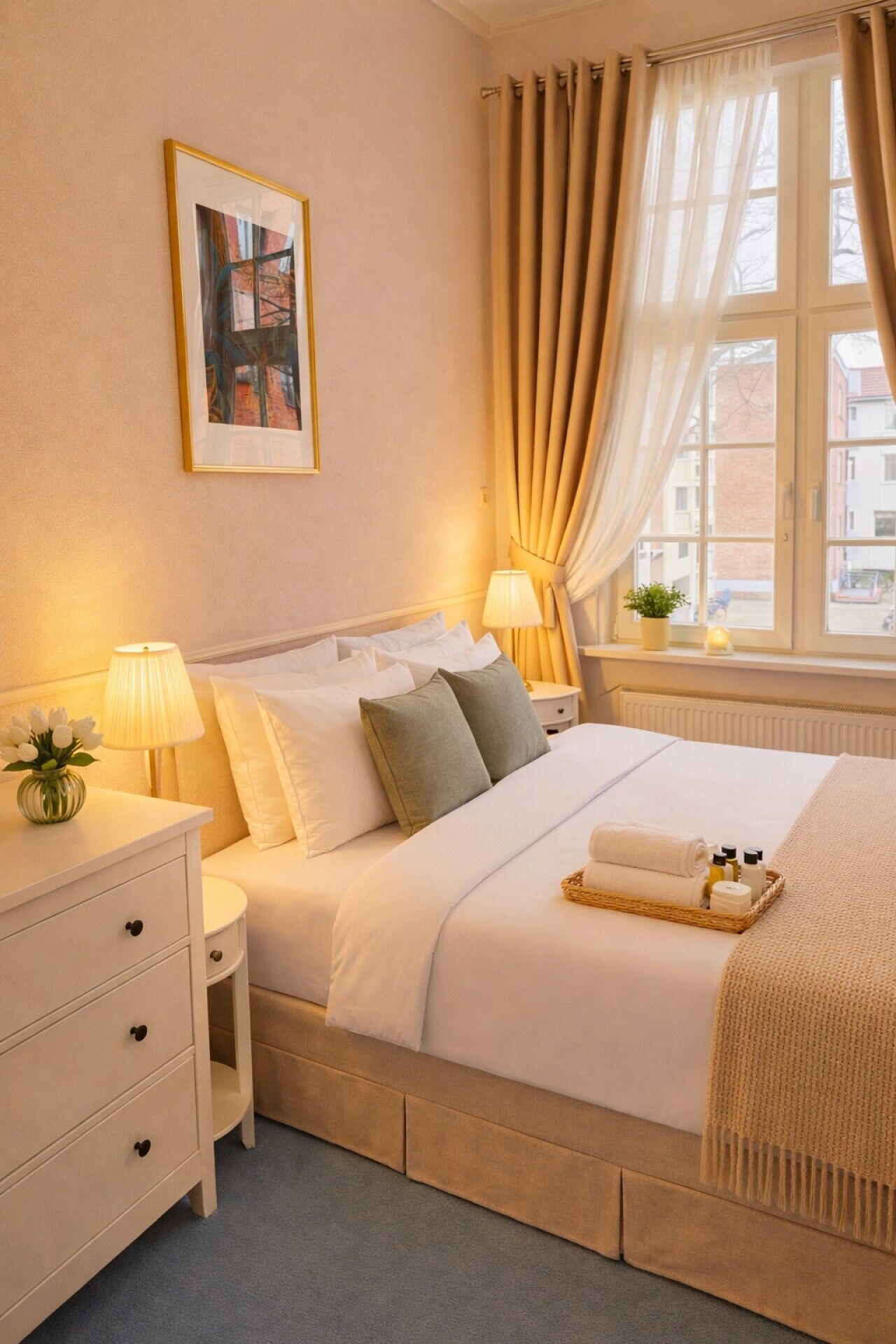 5 chambres, bureau, Wi-Fi, draps fournis