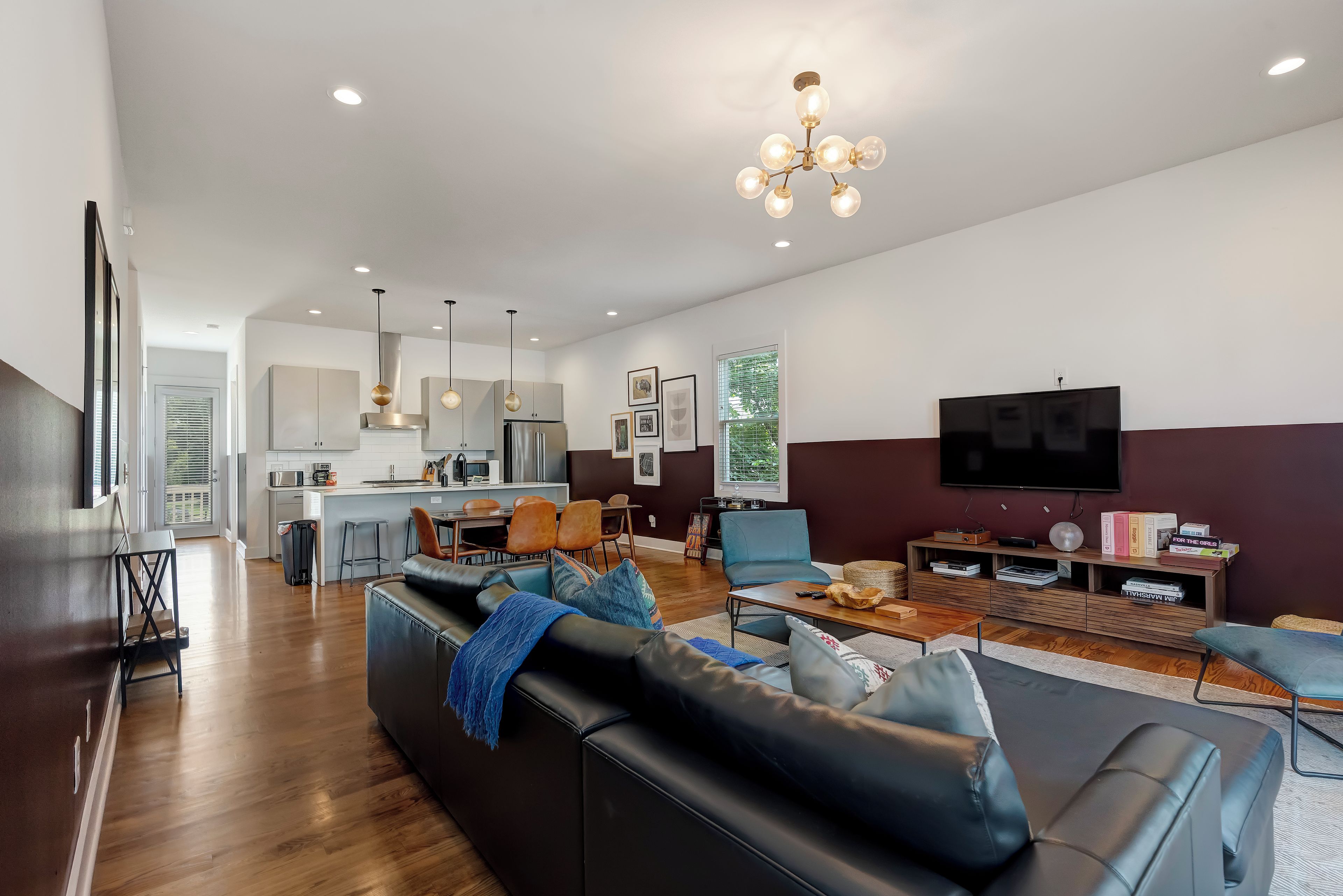 Premium Villa, 4 Bedrooms | Living area | 65-inch Smart TV with cable channels