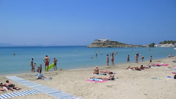 On the beach