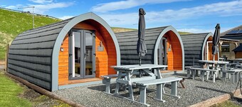 Relax in our stunning seaside glamping pods in Peterhead.