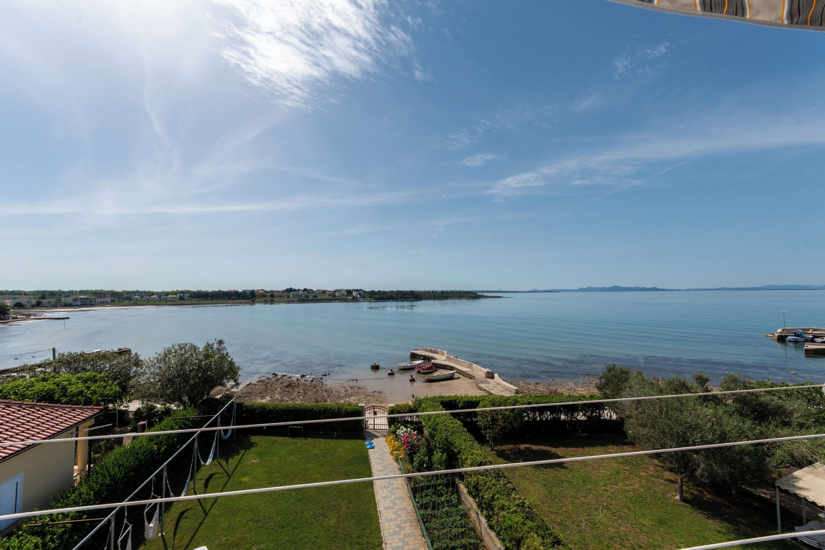 Vue depuis l’hébergement