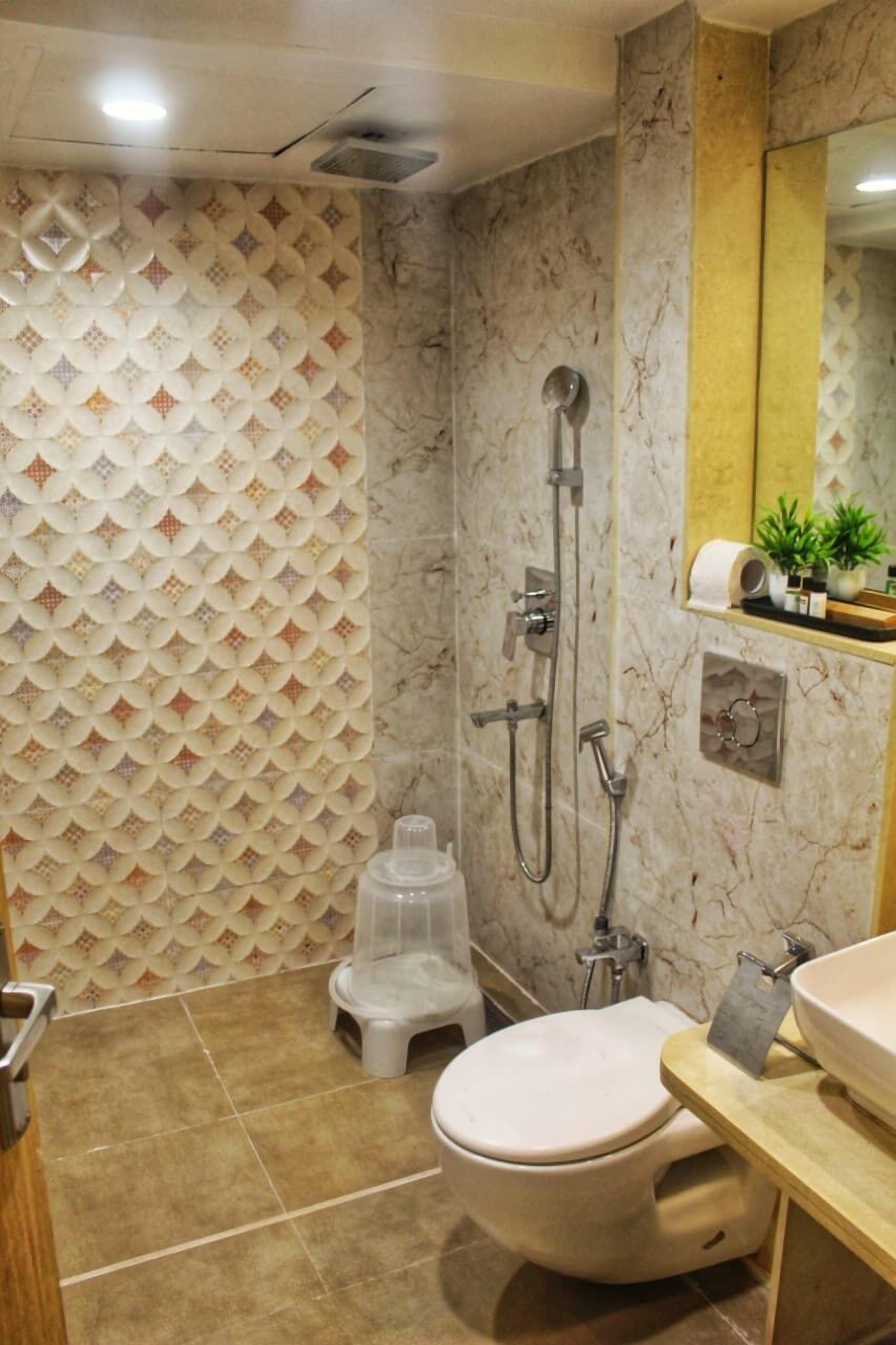 Signature-Doppelzimmer, Stadtblick | Badezimmer