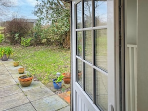 Property grounds - A cute cottage for two, set peacefully with regular red squirrel visitors. (Llaneilian, near Amlwch)