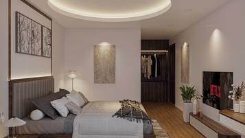 Executive-Doppelzimmer, Stadtblick | Schreibtisch, kostenloses WLAN