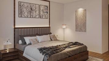 Executive Double Room, City View | Desk, free WiFi