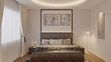 Deluxe Double Room, City View | Desk, free WiFi