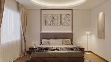 Deluxe Double Room, City View | Desk, free WiFi