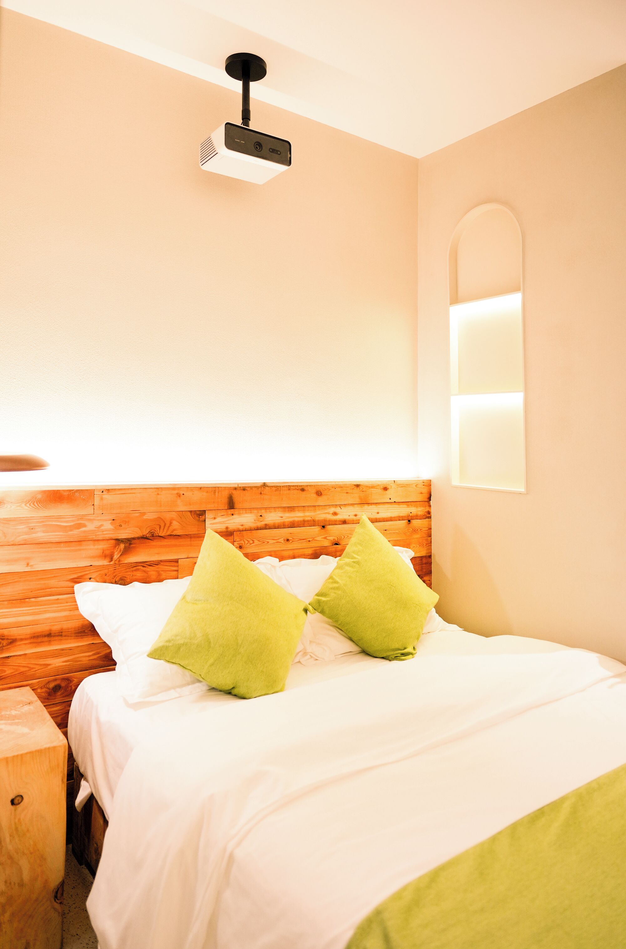 Premium bedding, down duvets, individually decorated, desk