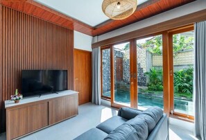 Villa, Balcony, Garden View | Ruang tamu