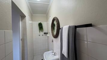 Shower, hair dryer