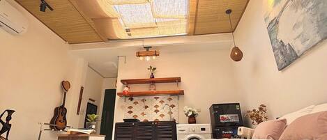 Double Room | Desk, blackout drapes, iron/ironing board, free WiFi