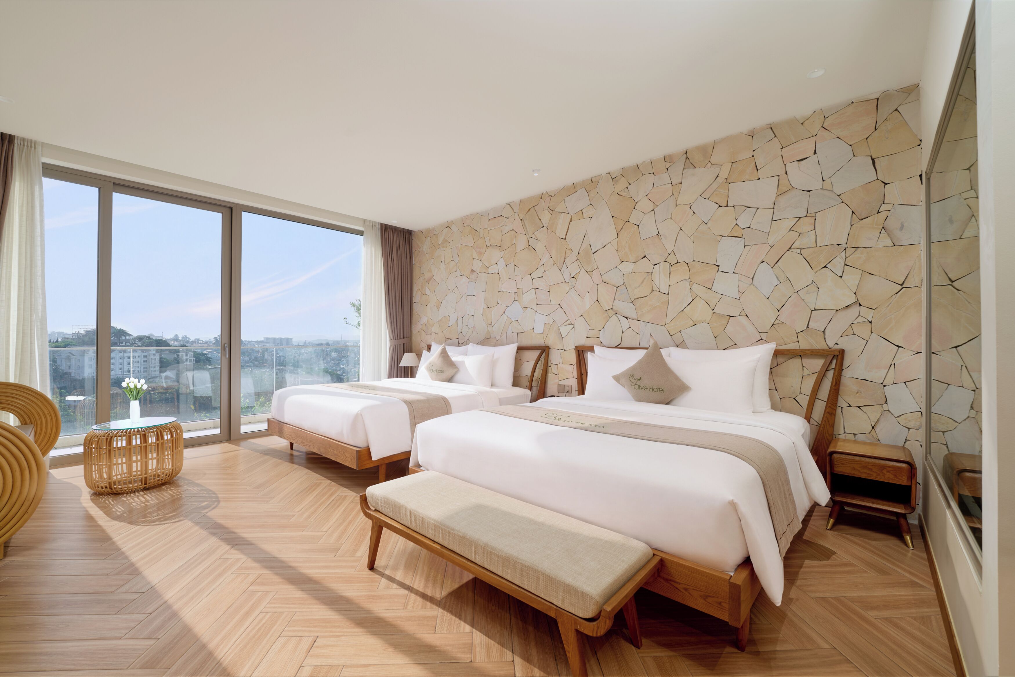 Deluxe Quadruple Room, Air conditioning, City View | WiFi (free)