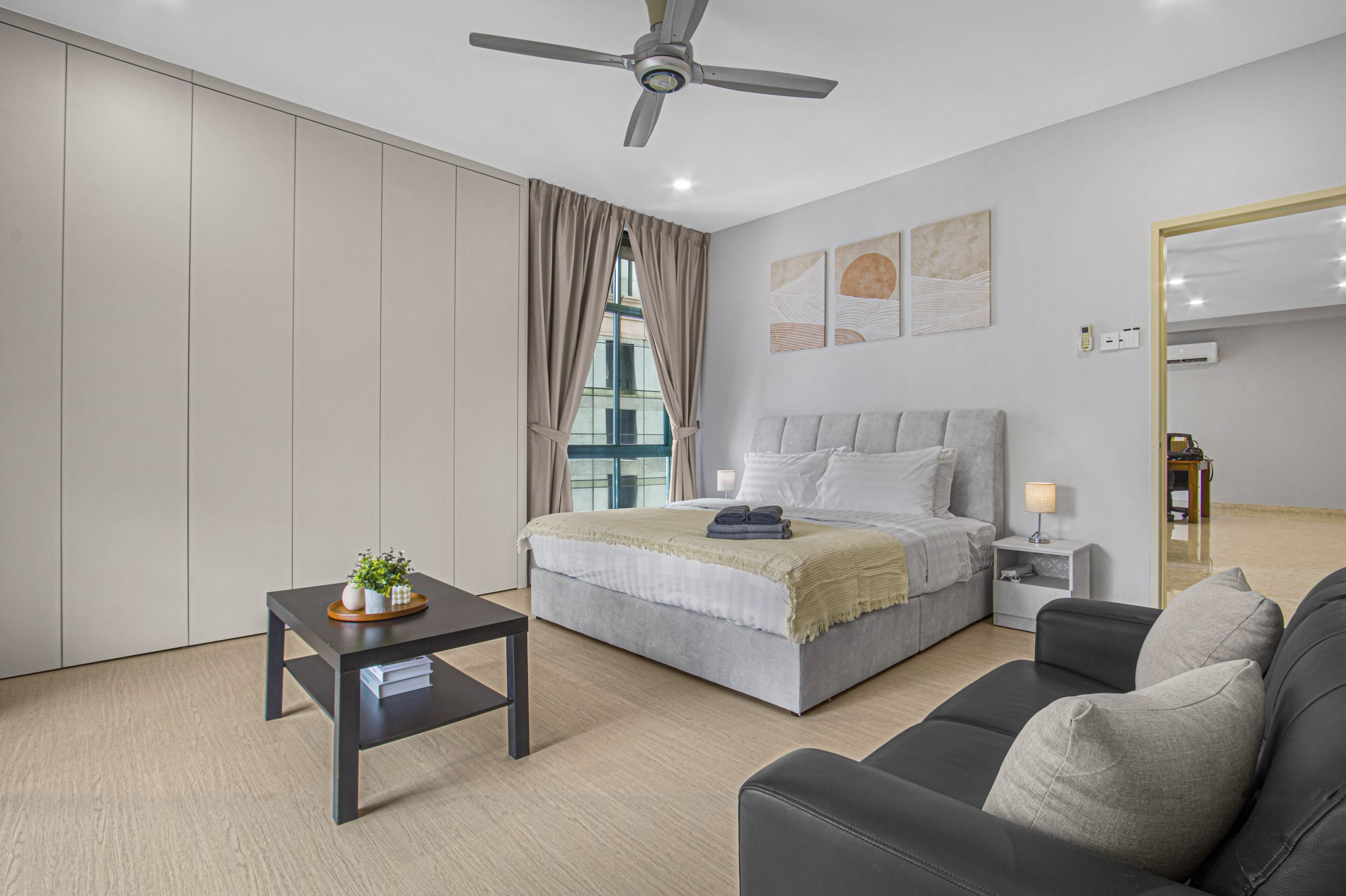 Appartement, vue ville