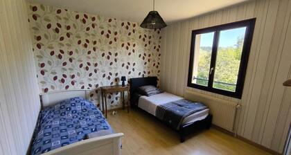 Maison pour 9 personnes avec jardin privatif