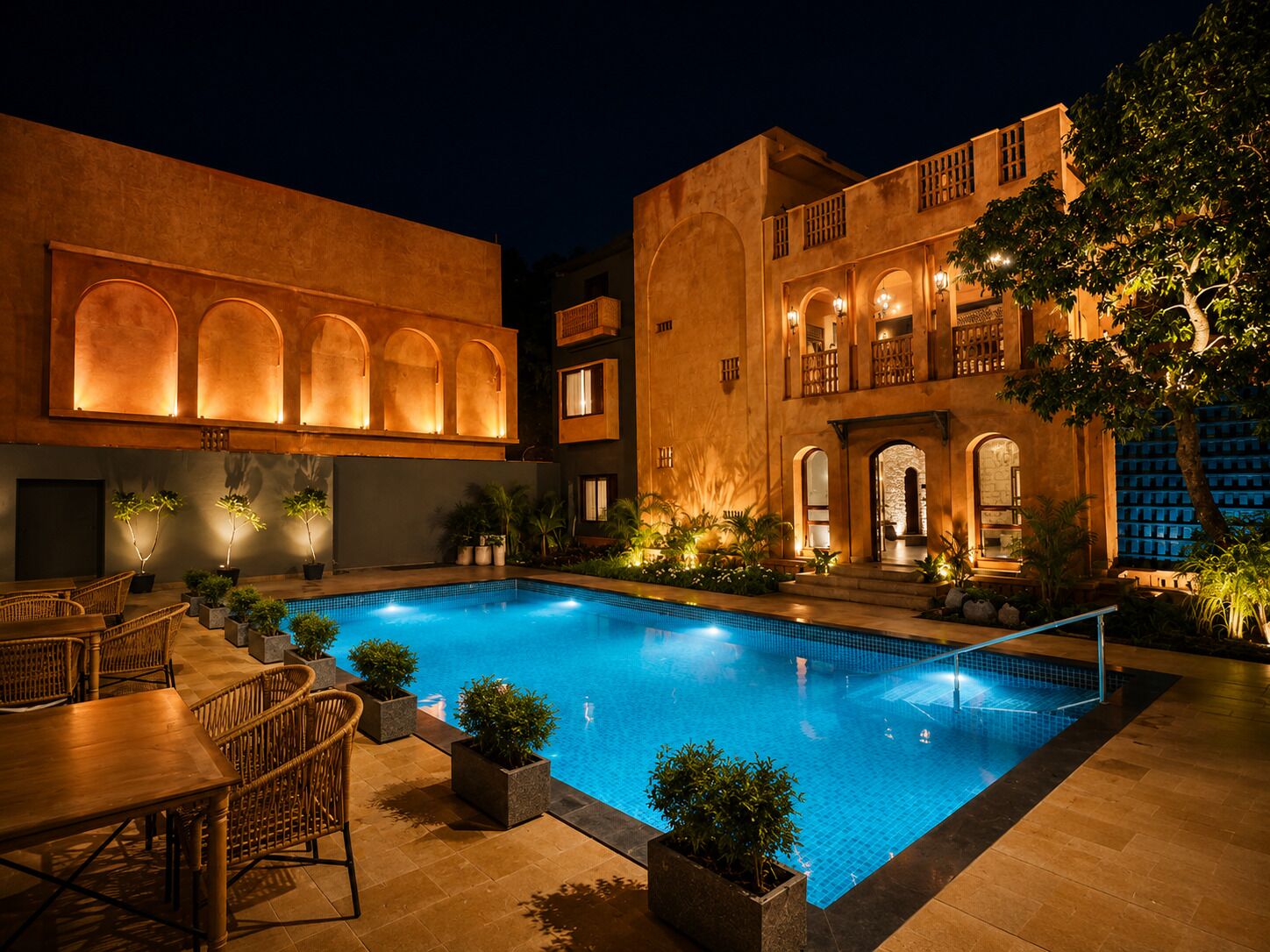 Outdoor pool