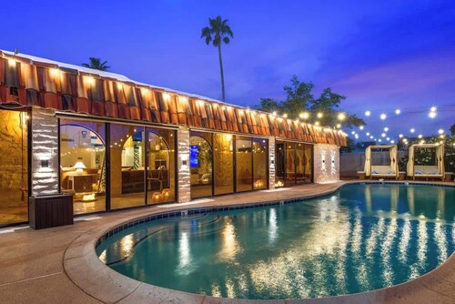 LUX 9BR/5BA Tulum Style Retreat • up to 22 guests