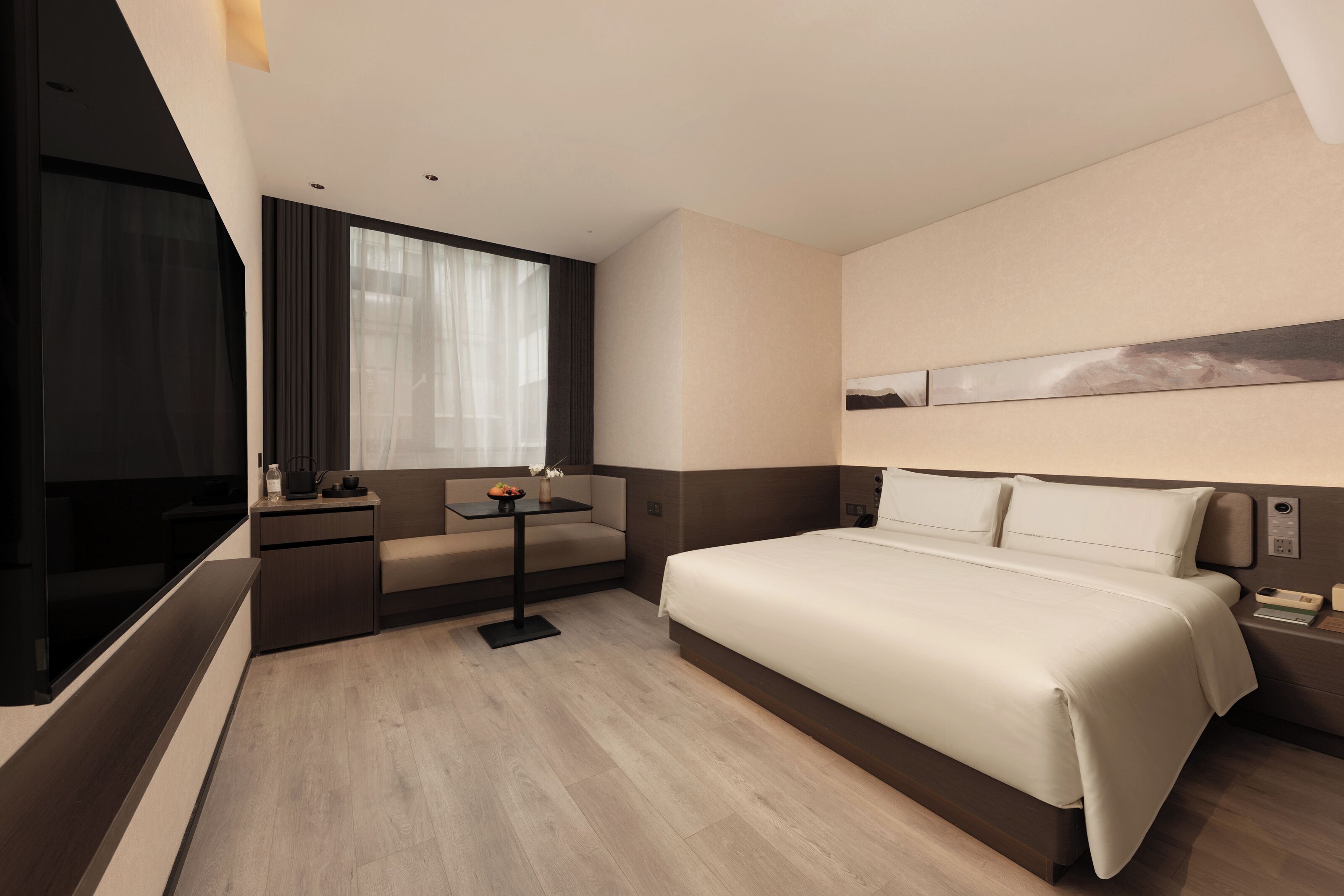Chambre Double | Literie de qualité supérieure, couette en duvet d'oie