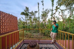 ห้องดับเบิล, ระเบียง, วิวภูเขา | บริเวณที่พัก