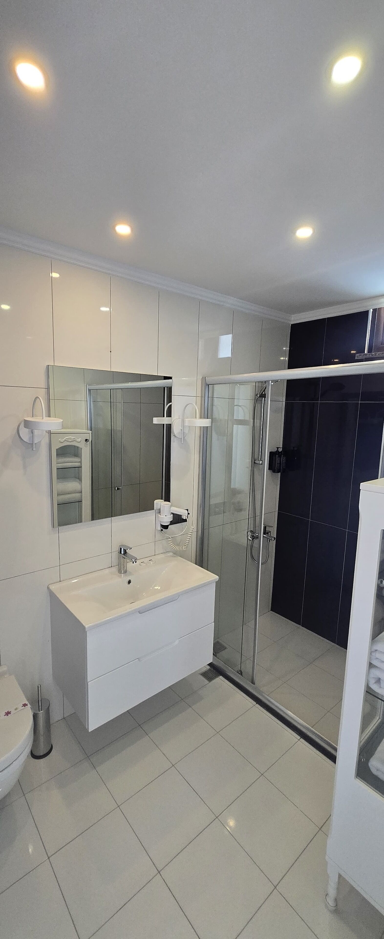 Habitación Deluxe doble, vistas al mar | Baño