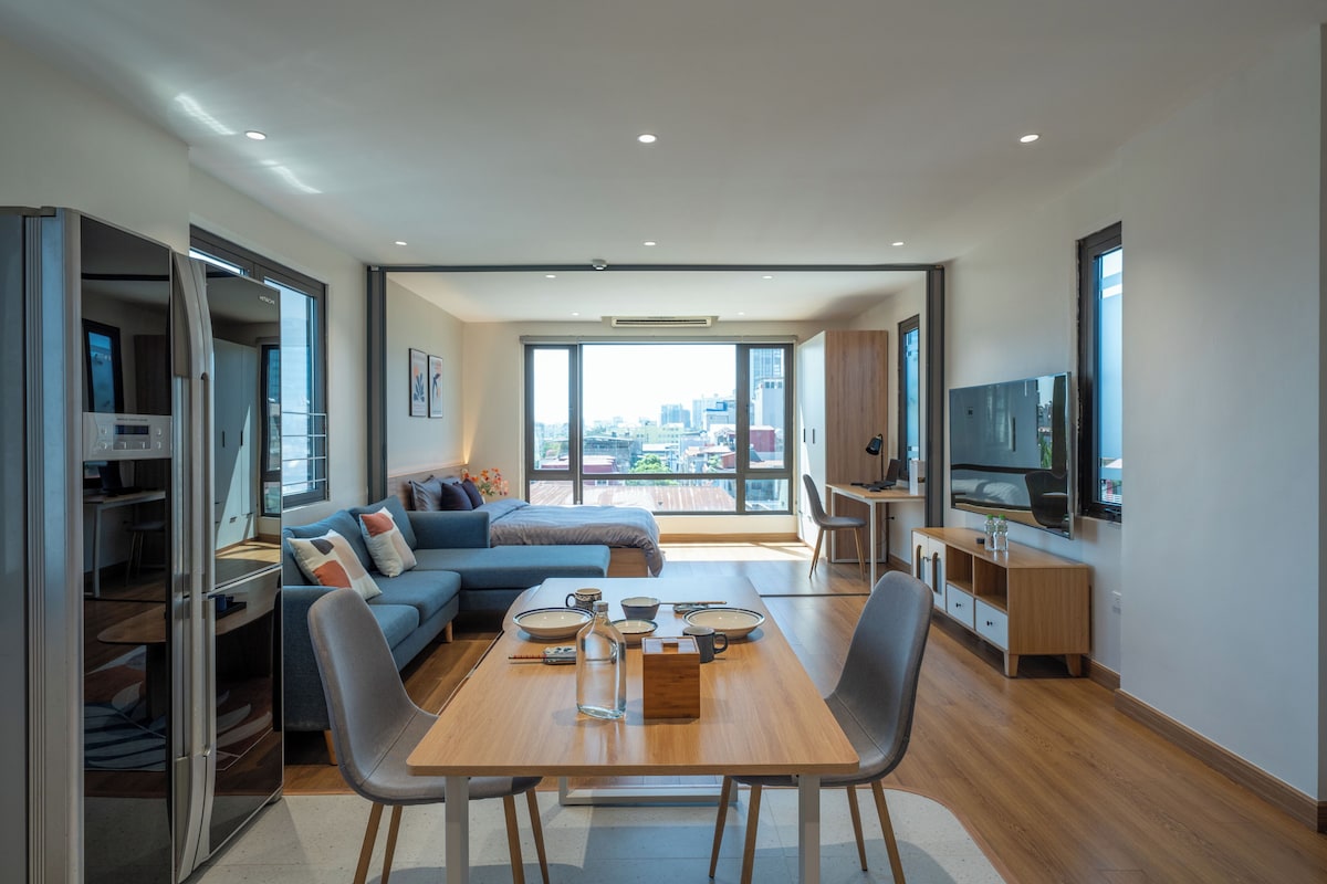 Superior Studio, City View | Ruang kerja komputer riba, Wi-fi percuma 